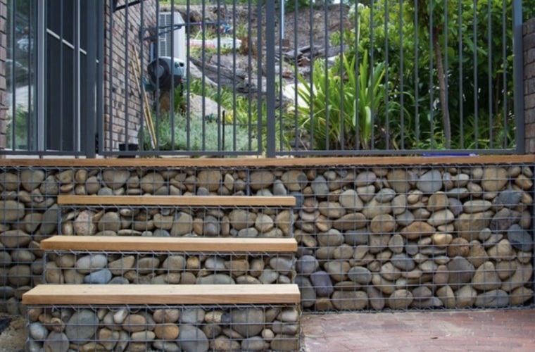 gabion retaining walls constructed by mauri construction