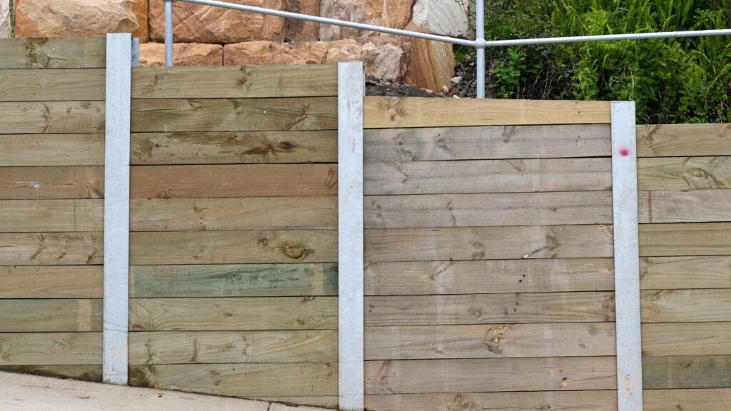 timber retaining walls design nz