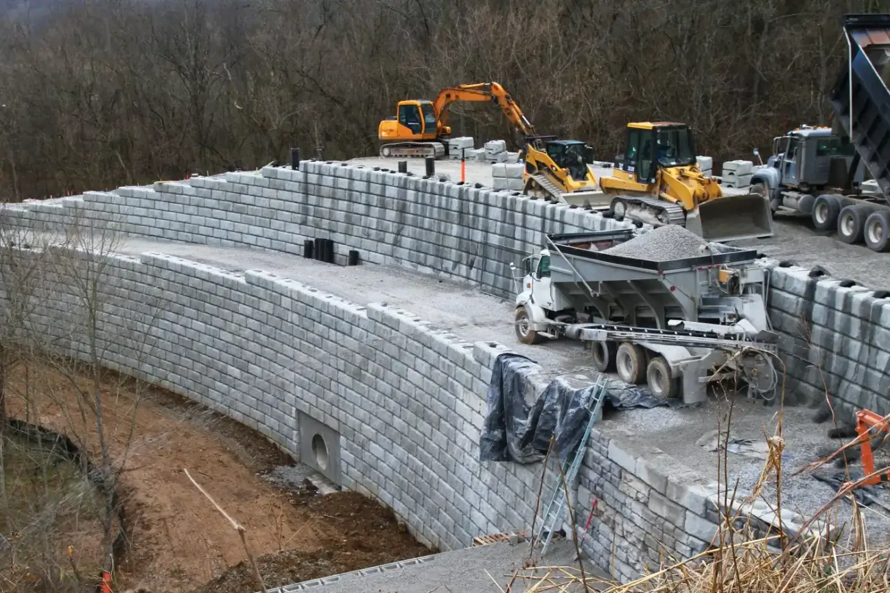 At Earthworks North Shore, we do retaining wall earthworks that provide durable support and protect landscapes from erosion.